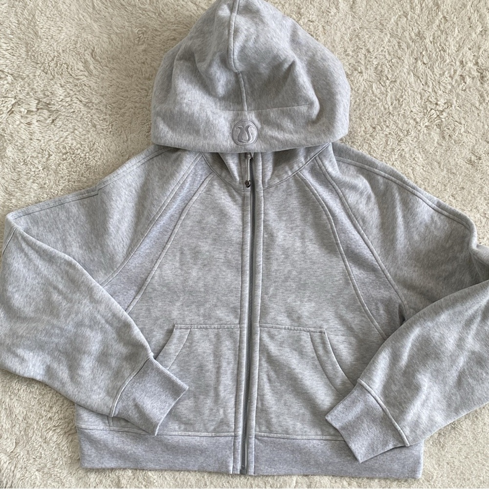 ❤️ Lululemon Scuba Oversized Full Zip in HCUG M/L NWT